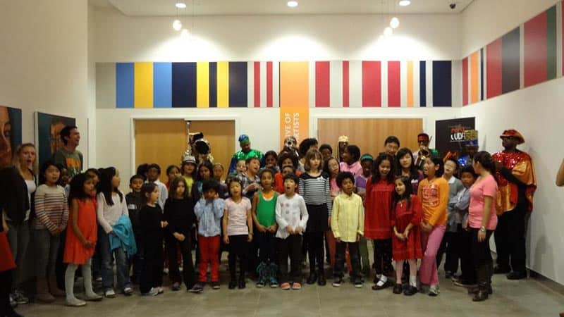 kids with sun ra
