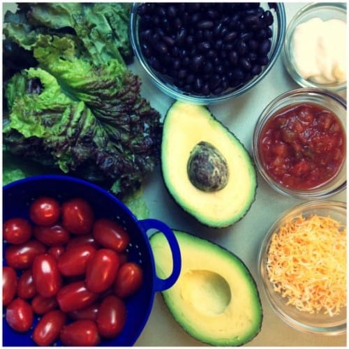 Burrito salad recipe The perfect throwtogether meal Shedoesthecity Health & Wellness
