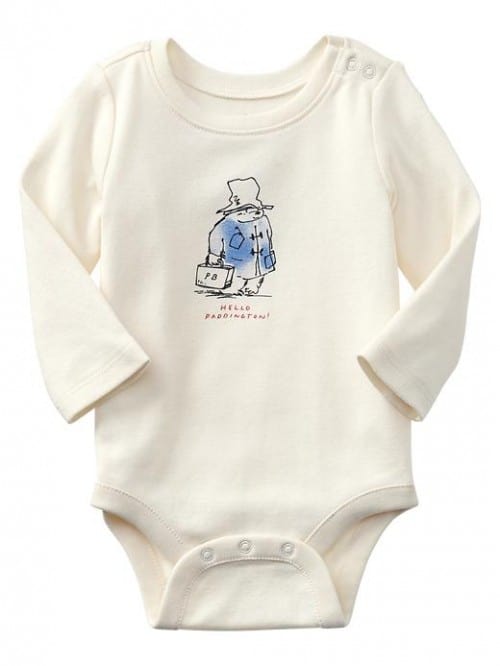 Paddington baby clothes top