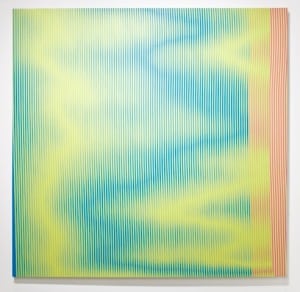 Curtis Amisich, "Who's Afraid of Pink, Blue, Yellow, and Green II"