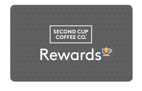Second Cup Coffee Co. Rewards Card