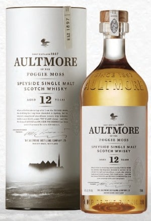 Aultmore 12YO bottle with tube