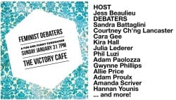 Feminist Debaters: A Fun and Funny Fundraiser Events & Culture