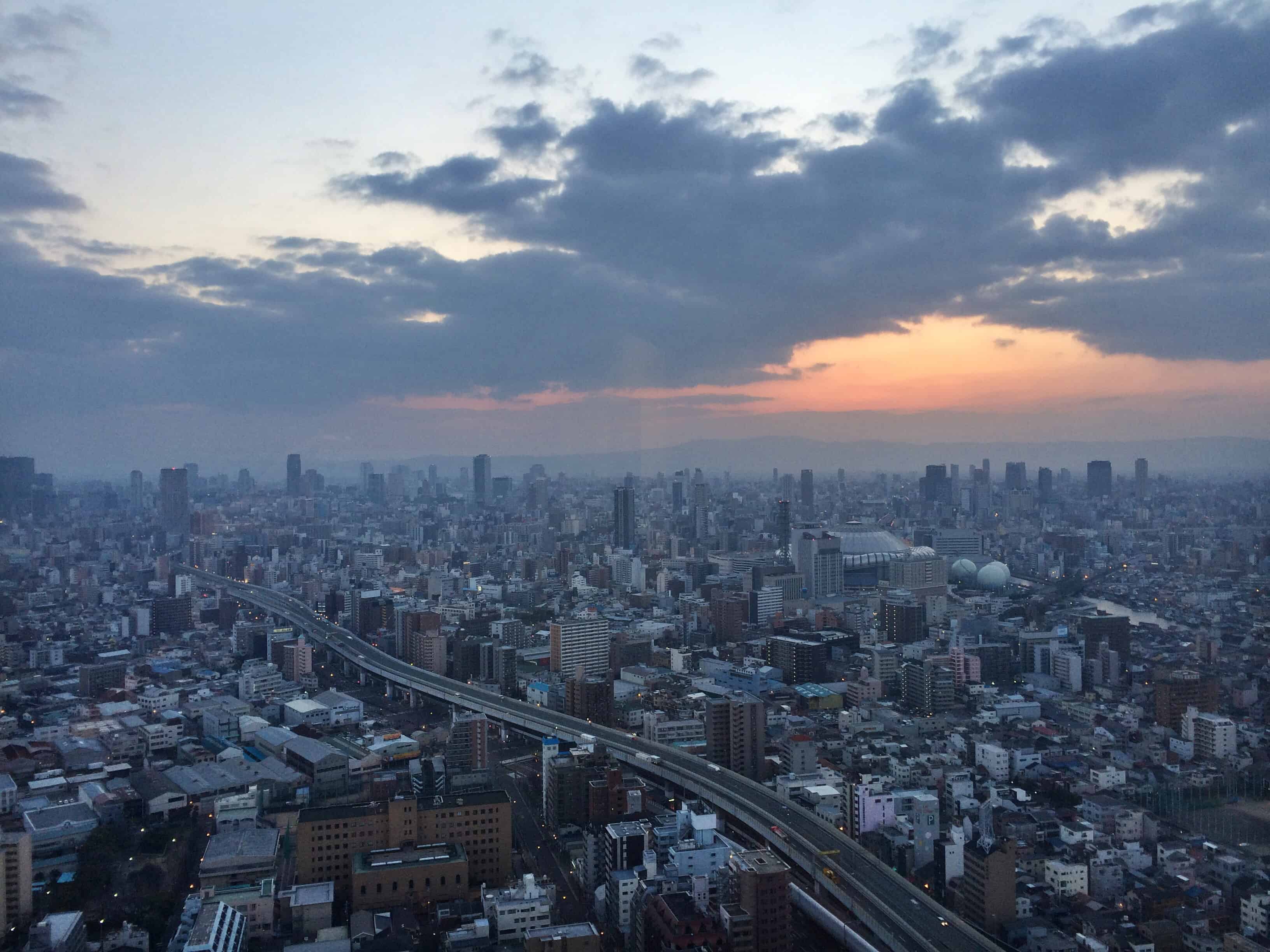 Osaka Tower View