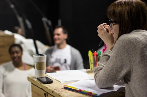 Ashlie Corcoran, Lisa Karen Cox & Kristopher Bowman (Photo by Nathan Kelly).