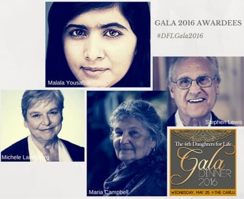 Daughters for Life Honouring Malala Yousafzai