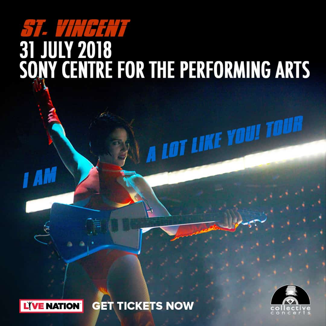 Contest Enter To Win Tickets To St Vincent Playing At