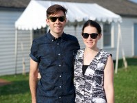 Matthew Cosgrove (left), Caitlin Agnew