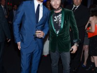 TIFF Soiree, Michael Fassbender and Adam Moryto, credit WireImage Getty for TIFF