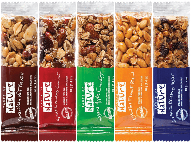Take The Pledge to Snack Healthy with Taste of Nature Food Bars! (Made
