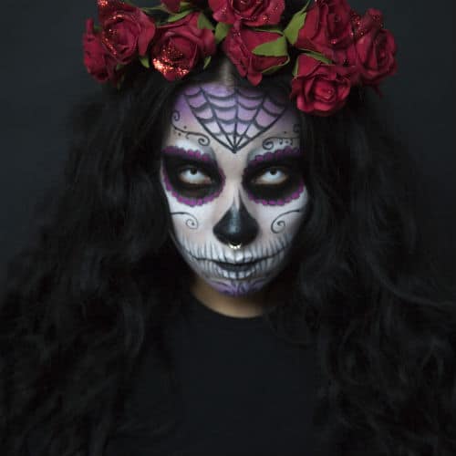 How To: Day of the Dead-Inspired Calavera Makeup Tutorial ...