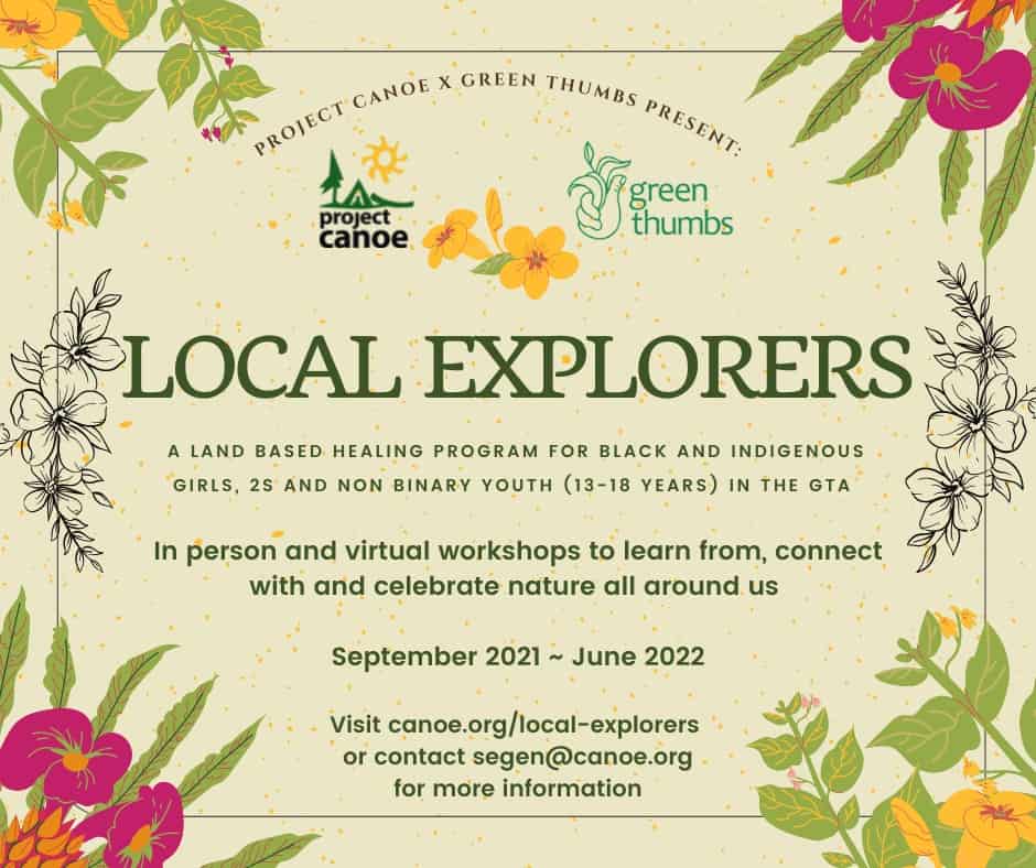 Project Canoe partners with Green Thumbs for 'Local Explorers', a 10 ...